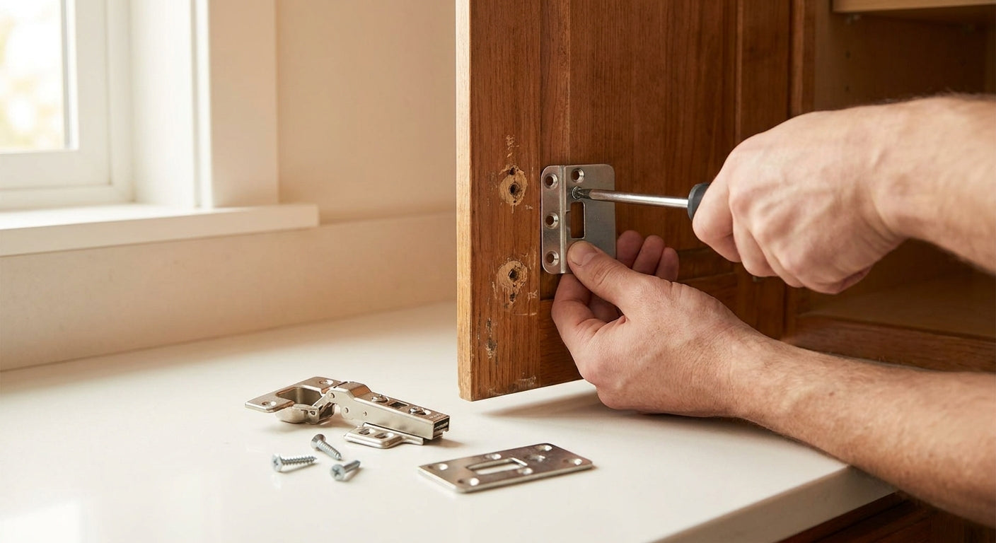 Cabinet Hinge Repair Plates for Stripped Holes (2026)