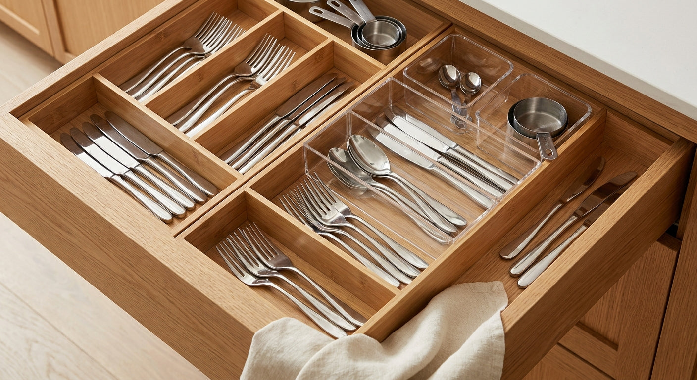 Best Cutlery Organizers for Kitchen Drawers (2026)
