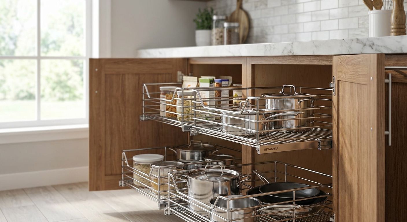 Best Rev-A-Shelf Pull-Out Shelves for Kitchens 2026