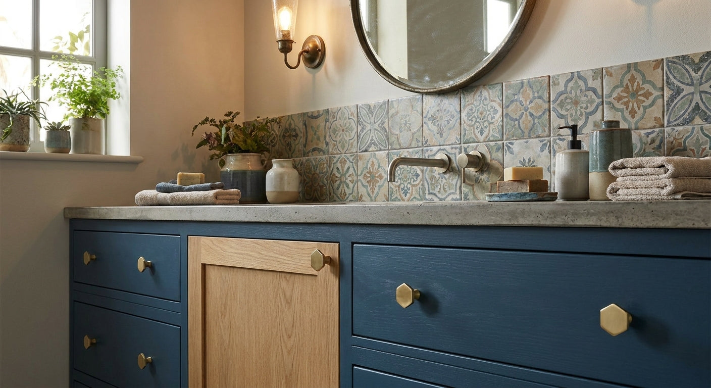 Hexagon Cabinet Knobs for Eclectic Bathrooms (2026 Guide)