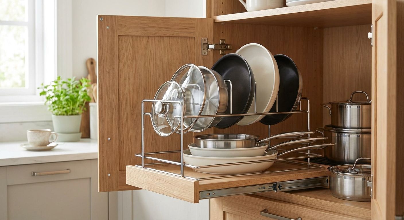 Pot and Pan Organizer Cabinet: 2026 Best Picks
