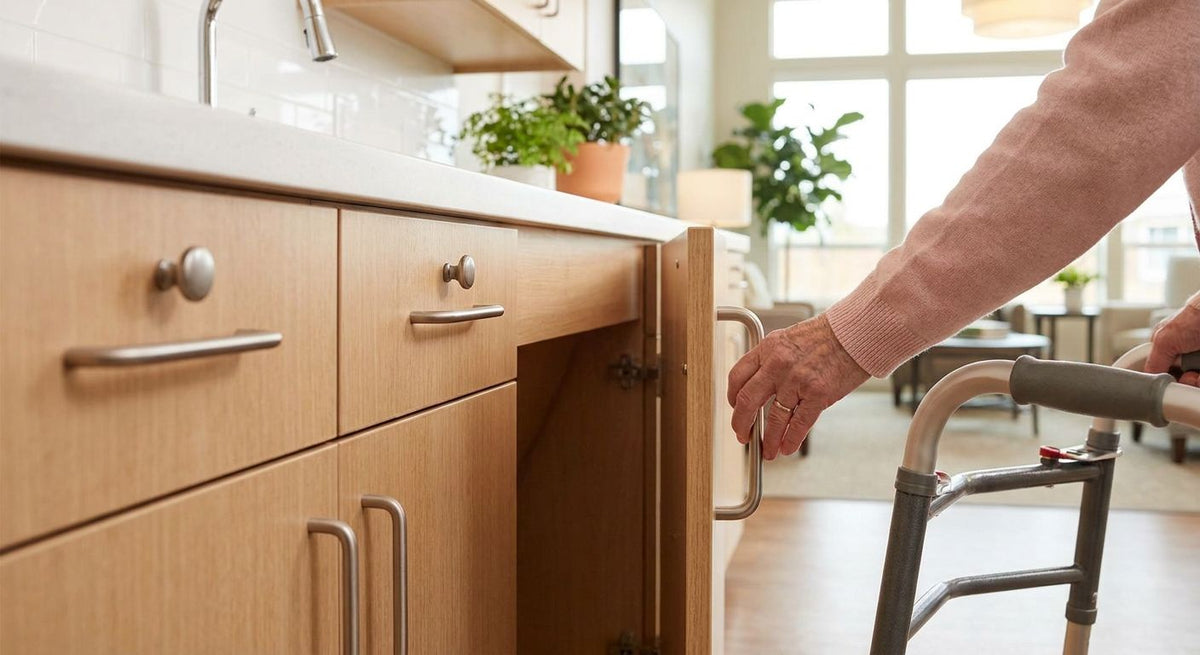 Cabinet Hardware for Assisted Living: 2026 ADA Guide