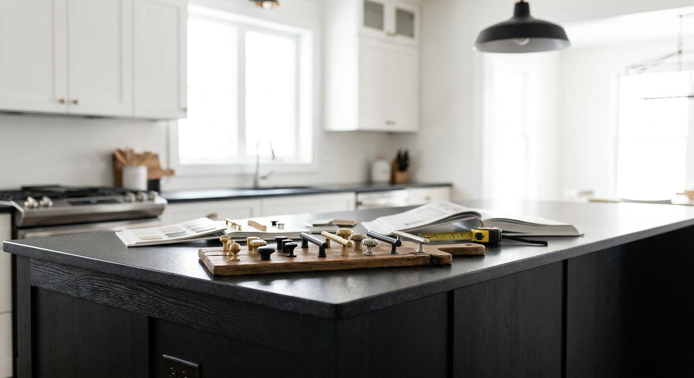 Cabinet Hardware for a Black Kitchen Island: 2026 Guide