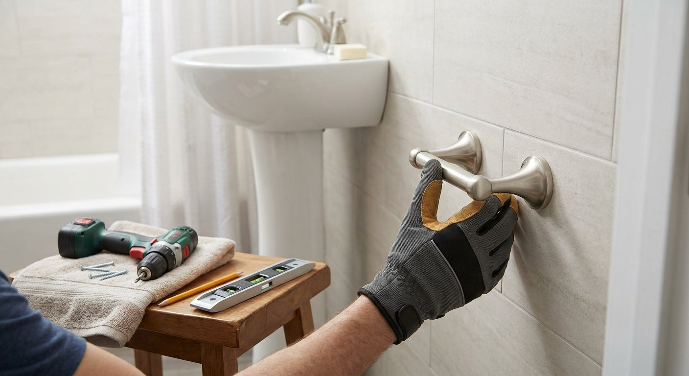 How to Install a Toilet Paper Holder (2026 Guide)