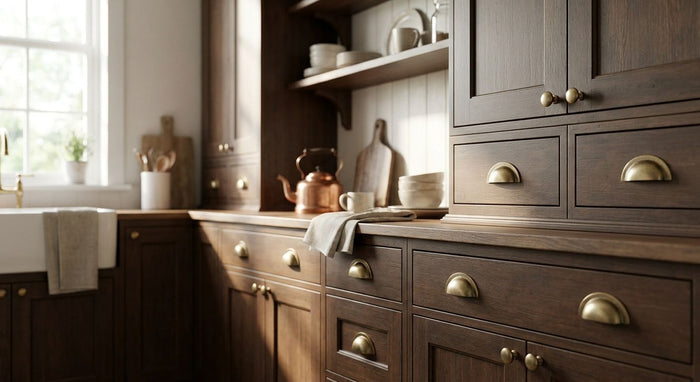 Brushed Brass Cabinet Pulls for Traditional Kitchens 2026