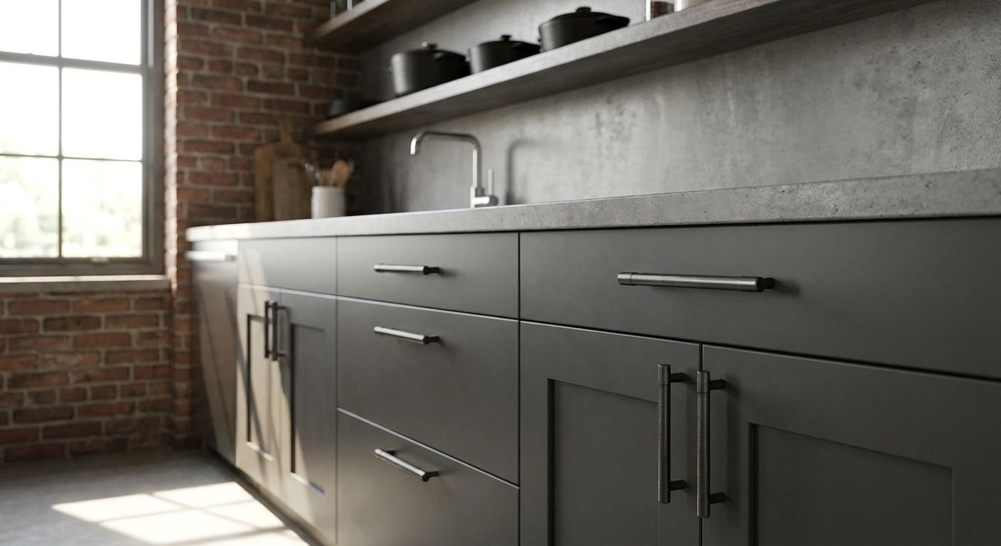 Black Nickel Cabinet Pulls for Industrial Kitchens (2026)