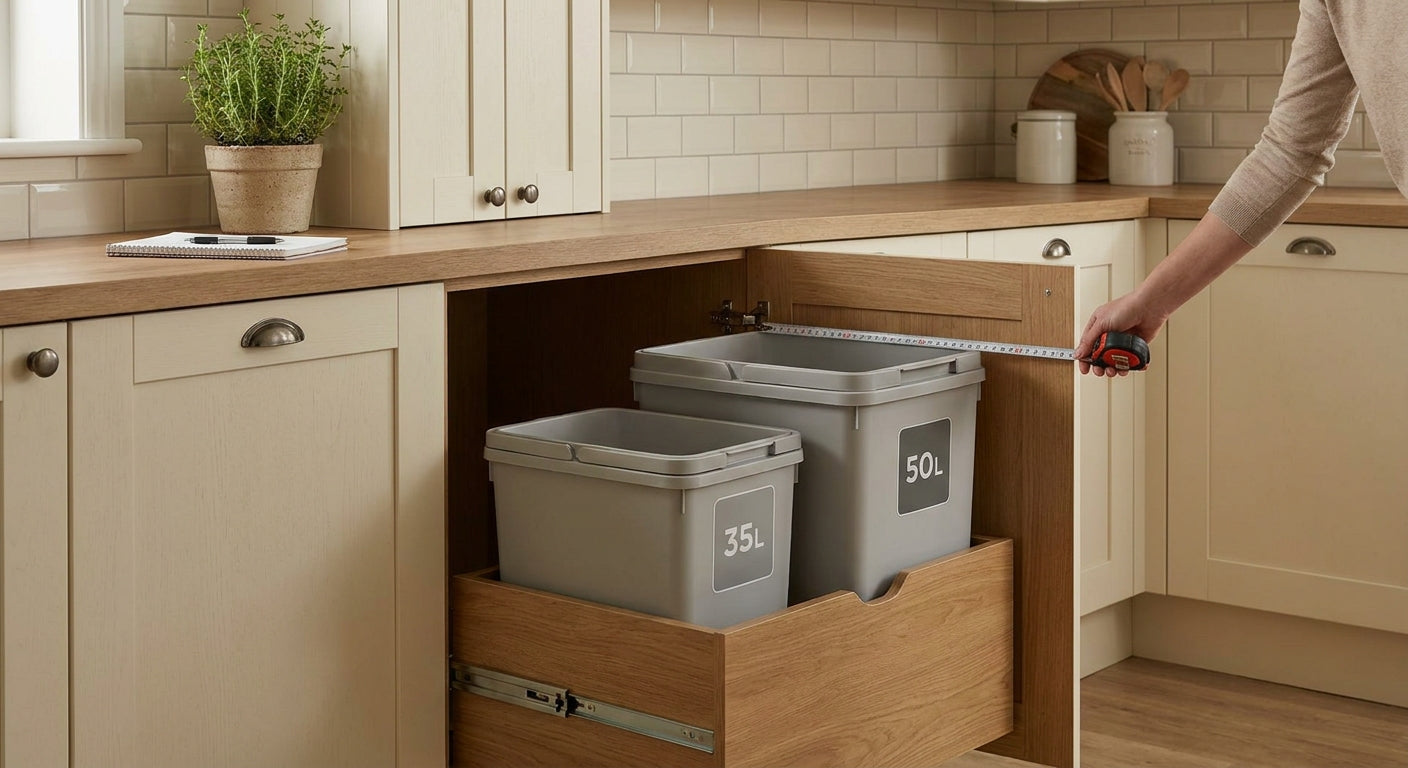 Cabinet Trash Can Size: How to Choose It Right (2026)