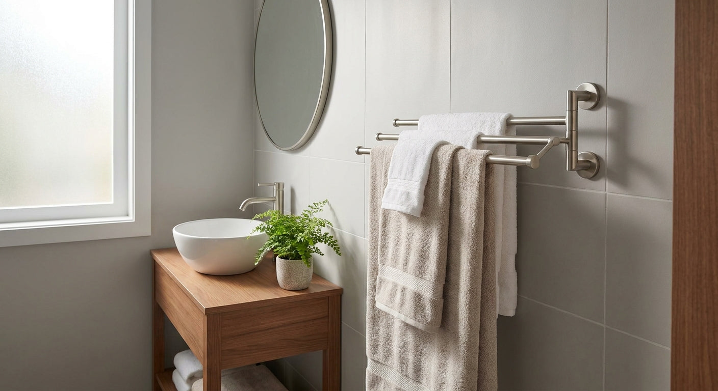Towel Bars for Small Bathrooms 2026: What to Buy