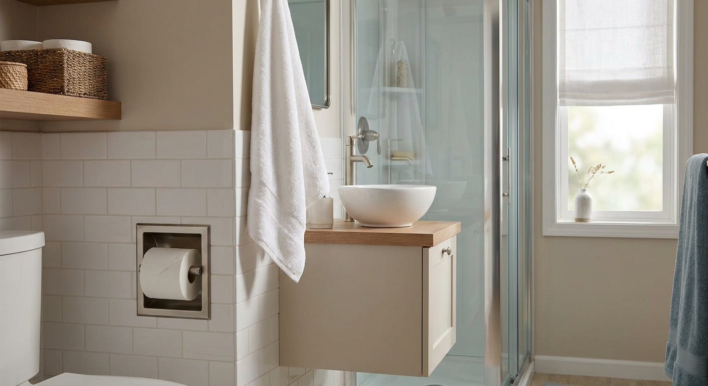 Toilet Paper Holders for Small Bathrooms (2026 Guide)