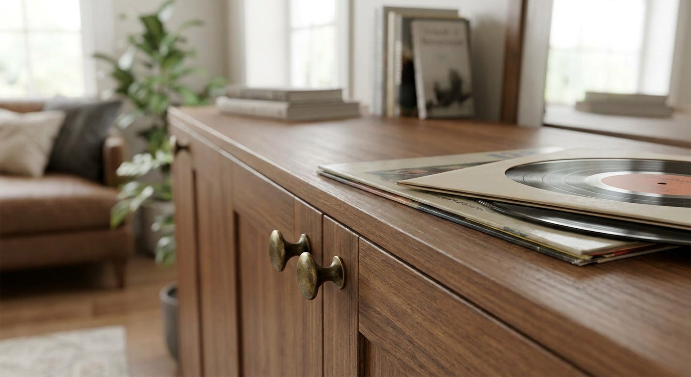 Cabinet Knobs for Vinyl Storage: 2026 Buying Guide