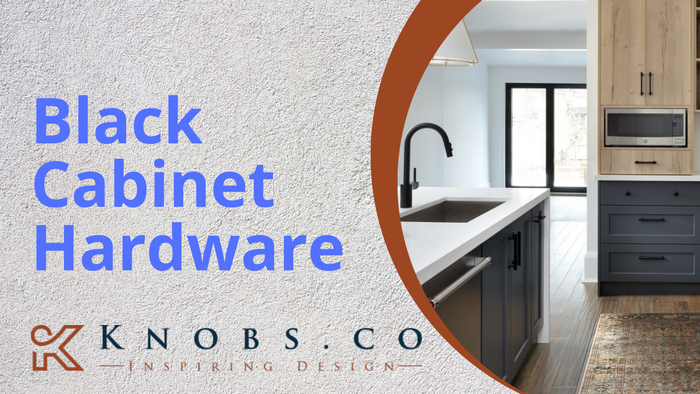 Elevate Your Space with the Rising Trend of Black Cabinet Hardware