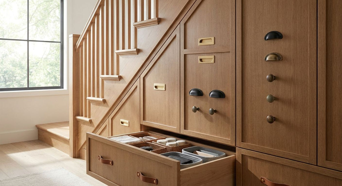 Cabinet Hardware for Under Stairs Storage: 2026 Guide
