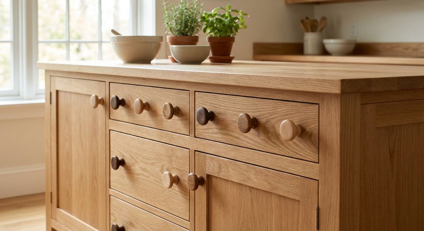 Wood Cabinet Knobs for Natural Wood Kitchens (2026 Guide)