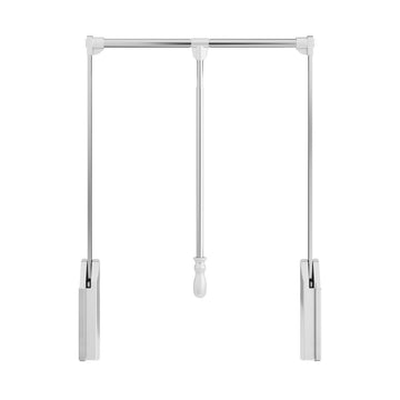 Wardrobe Lifts Polished Chrome Soft-close Expandable Wardrobe Lift for 25-1/2'' - 35'' Openings 1523SC-PC