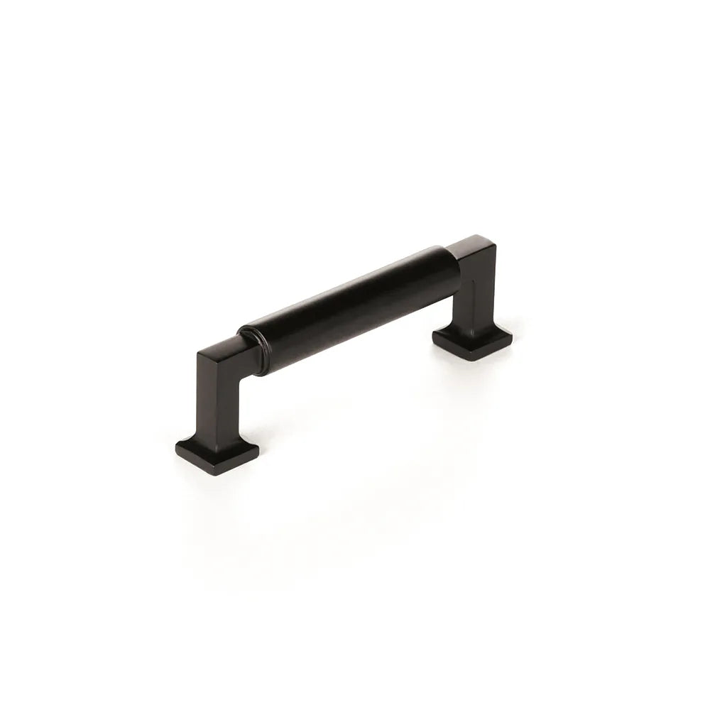 Haniburton Pull, Matte Black, 3-1/2'' cc 477-MB