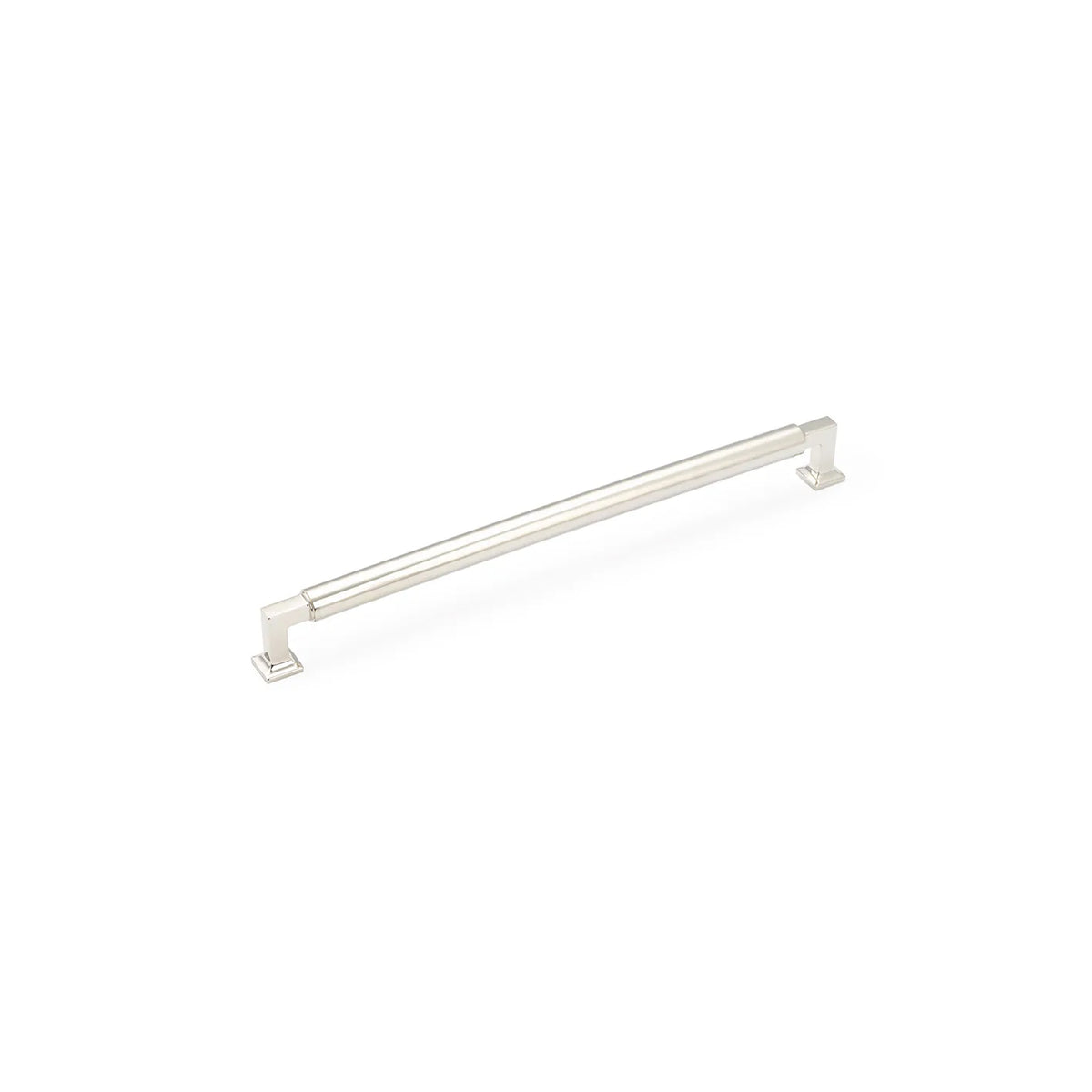 Haniburton Back to Back, Appliance Pull, Polished Nickel, 12'' cc BTB482-PN