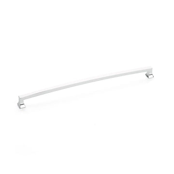 Menlo Park Pull, Arched, Polished Chrome, 12'' cc 529-26