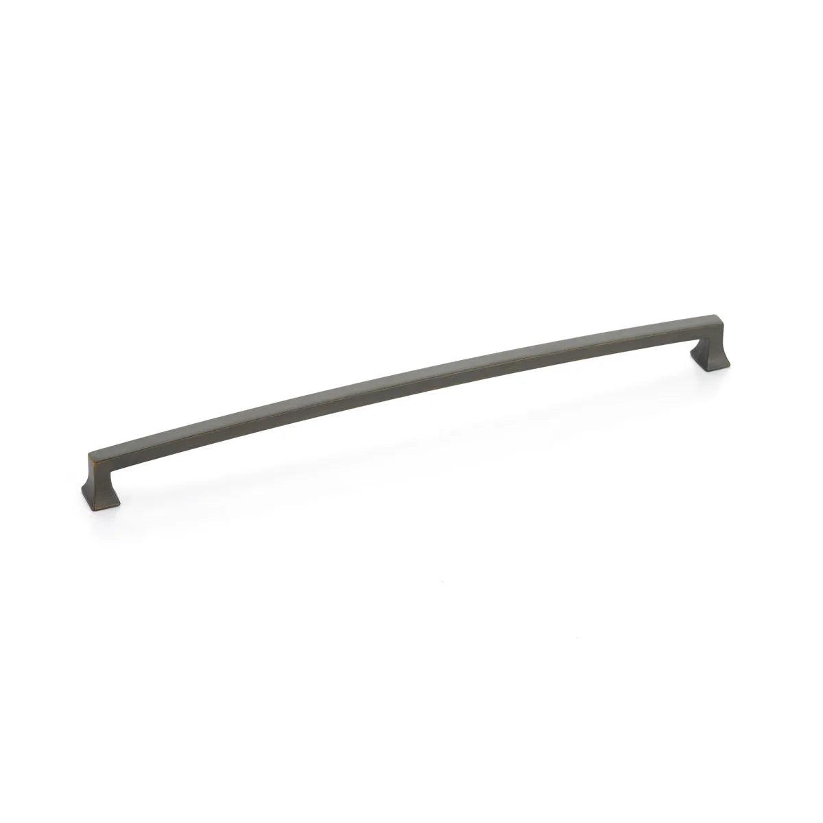 Menlo Park Pull, Arched, Ancient Bronze, 12'' cc 529-ABZ