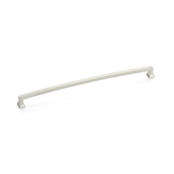 Menlo Park Pull, Arched, Brushed Nickel, 12'' cc 529-BN