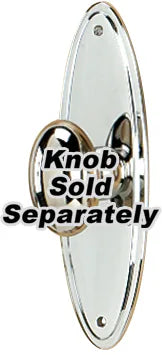 3'' OVAL ESCUTCHEON A1225-3-PN