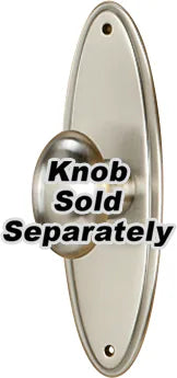 3'' OVAL ESCUTCHEON A1225-3-SN
