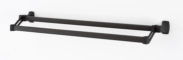 Cube Bath 25'' Double Towel Bar A6525-25-CHBRZ