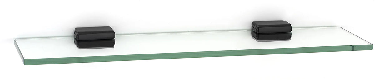 Cube Bath 18'' Glass Shelf w/Brackets A6550-18