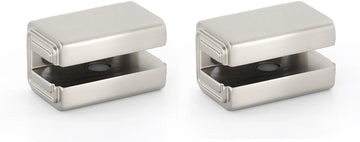 Cube Bath Glass Shelf Brackets Only A6550-SN
