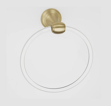 Royale Acrylic Bath Towel Ring A7340-SB