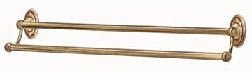 Classic Traditional Bath Double Towel Bar A8025