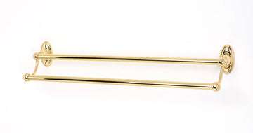 Classic Traditional Bath Double Towel Bar A8025