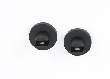 Contemporary I Bath Glass Shelf Brackets Only A8350-MB
