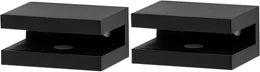 Contemporary II Bath Glass Shelf Brackets Only A8455