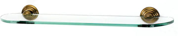 Embassy Bath 24'' Glass Shelf w/Brackets A9050-24