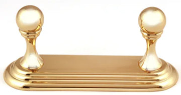 Embassy Bath 5'' Double Robe Hook A9086-PB