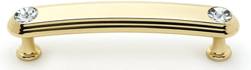 Swarovski Crystal 3 1/2'' Crystal Pull C211-35-PB