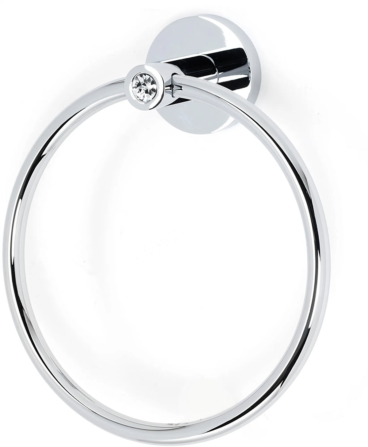 Contemporary I Crystal Bath Crystal Towel Ring C8340
