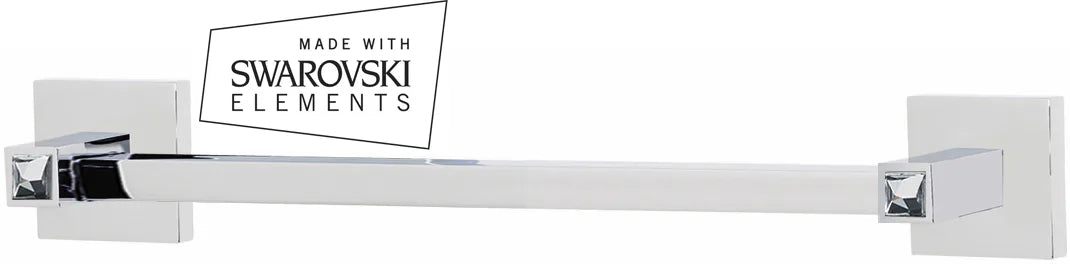 Contemporary II Crystal Bath Crystal Towel Bar C8420