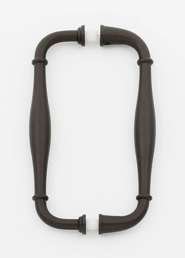 Charlie's 6'' Back to Back Glass Door Pull G726-6-CHBRZ