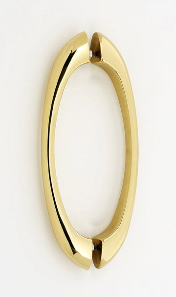 6'' Back to Back Glass Door Pull G855-6-PB