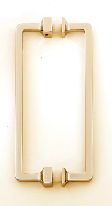 Millennium Back to Back Glass Door Pull G950