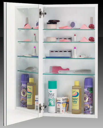 1000 Series WHITE CABINET W/POLISHED MC11344-W