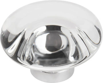 Glacio 1-3/4'' diam Cabinet Knob BP36652