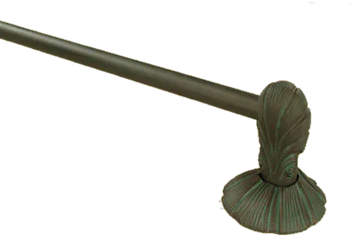 24'' Oceanus Towel Bar w/Sm. Rosette