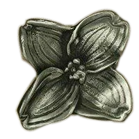 Sm. Dogwood Flower Knob 2224