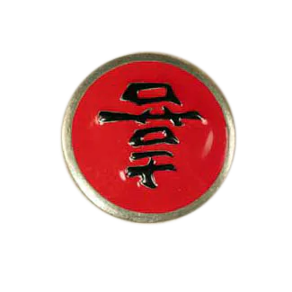 1 3/4'' Happiness Red/Black/Pewter Epoxy 222922-19