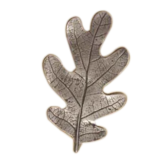 Sm. Oak Leaf Knob 2242