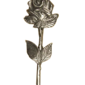 Rose w/Stem & Leaves Pull 426