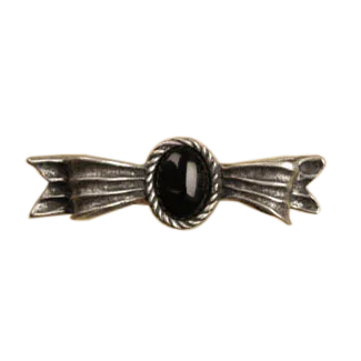 Bow w/Stone-Med Knob 538