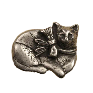 Calico Cat-Sm. Rt Knob 580